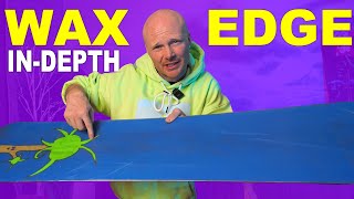 Snowboarding Waxing and Tuning in depth Tutorial [upl. by Inihor]