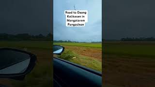 DAANG KALIKASAN MANGATAREM PANGASINAN shortsyoutube travel youtubeshorts roadtrip [upl. by Anagnos]