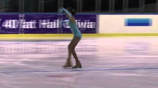 24 Evgenia MEDVEDEVA RUS  ISU JGP Baltic Cup 2013 Junior Ladies Free Skating [upl. by Aeriell502]