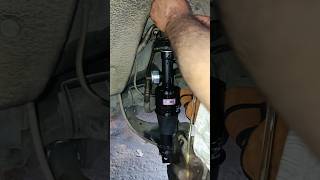 Shock hyedorlic fluid oil install infinity QX80 [upl. by Eeldarb594]