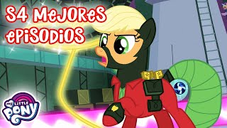 My Little Pony en español 🦄 Episodios  MEJORES EPISODIOS S4 [upl. by Nybbor326]