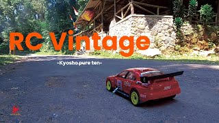 RC Nitro Vintage Kyosho Pure Ten [upl. by Pontone803]