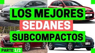 12Los MEJORES SEDANES subcompactos del 2020  Motoren Mx [upl. by Hanahsuar]