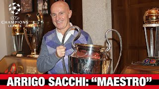 Sacchi exclusive interview  Champions League [upl. by Phyl412]