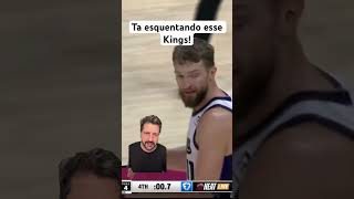 Domantas Sabonis com o Game Winner nba sabonis kings [upl. by Ahcim]