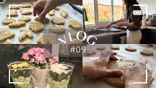 Receta Galletas fáciles y Reflexiones para Halloween y Todos los Santos  Vida Lenta Vlog slowlife [upl. by Yzzik295]