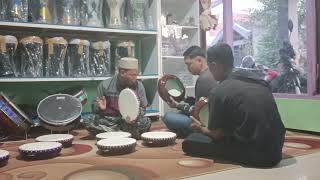 REBANA H MUKHSIN JEPARA CEK SOUND REBANA BANJARI viralvideo syekhermania viralshorts hadroh [upl. by Gerstner530]