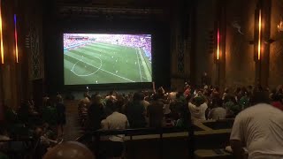 Fans celebrate at Modestos State Theatre as Mexico upsets Germany in World Cup [upl. by Harmon157]