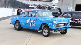 2024 Charlotte Auto Fair a couple of 1955 Chevrolet gassers [upl. by Aseeral]