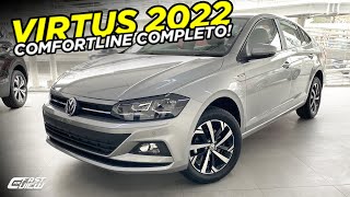 VOLKSWAGEN VIRTUS COMFORTLINE 10 TSI 2022 COM NOVIDADES PREÇO CONSUMO E MAIS Fastcarview [upl. by Haneeja]