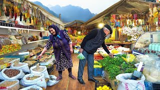 Cooking National Azerbaijani Dishes with Ingredients from the Village Bazaar [upl. by Taro]