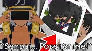 Using the PHOTOGRAPHY CLUB to WIN SENPAI  Yandere Simulator Update NEW Gameplay amp Easter Egg [upl. by Olwen]