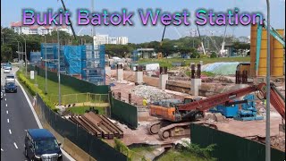 TengahBukit Batok🚊Bukit Batok West MRT Station 🚊 Jurong Region Line 🚊 [upl. by Gelb]