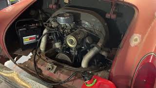 1972 Karmann Ghia Engine [upl. by Alveta]