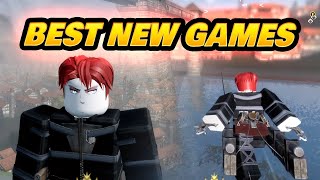 Best New Roblox Games  Ep 34  Attack on Titan Trespasser Horses [upl. by Welker121]