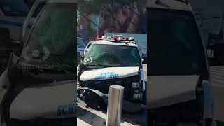 NYPD Van Crashed  Citizen [upl. by Yziar]