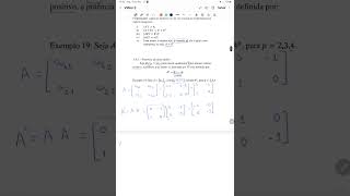 Continuação de Operações com Matrizes  Transposição Potência de uma matriz e Traço de uma matriz [upl. by Anrol]