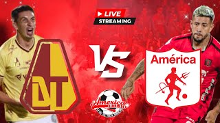 🔴 Tolima vs América  PARTIDO DE HOY EN VIVO  310124  Fecha 3  Liga I 2024 [upl. by Areta]