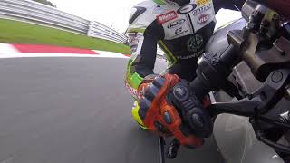 Gino Rea onboard lap Kalex Moto2 at Brands Hatch Indy Circuit [upl. by Attenohs]