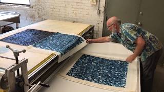 httpmlyoncom Mike Lyon prints quotSecret Gardenquot large scale mokuhanga woodblock printmaking [upl. by Daberath]