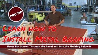 Roofing Intelligences Metal Roofing Video Highlights [upl. by Jar]