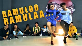 Ramuloo Ramulaa AlaVaikunthapurramuloo Dance Choreography Rahul Shah Allu Arjun [upl. by Ydarg765]