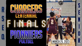 Centennial Chargers vs Pionniers Polybel RSEQ senior FINALS [upl. by Nalor]