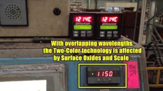 Pyrometer Comparison  Steel Billet [upl. by Alexine414]