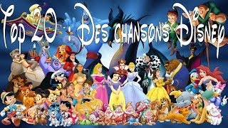 TOP 20 Des chansons Disney 20 à 11 [upl. by Pirali]