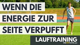 Lauftechnik  Was einen effizienten Laufstil ausmacht LaufABC Tipp für kraftsparendes Laufen [upl. by Wagstaff372]