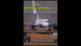 Best times for plane spotting avaition plane night day [upl. by Etnemelc153]