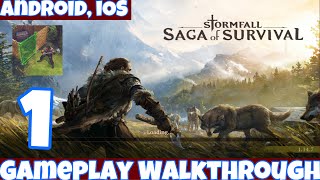 Stormfall Saga Of Survival  Gameplay Walkthrough Part 1  Tutorial [upl. by Poliard]