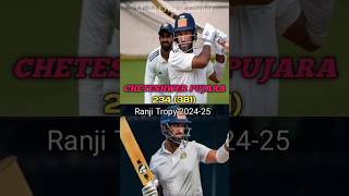 Pujara comeback cricket record shots cricketlover newapdate MalluCricketCorner [upl. by Tteltrab]