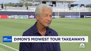 JPMorgan CEO takeaways from Midwest tour America is alive and well [upl. by Felt]