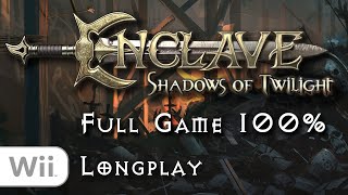 Enclave Shadows of Twilight  100 Full Game Light  Dark Wii  PAL Original Hardware [upl. by Fiora]