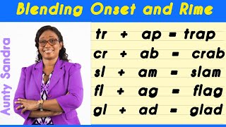 Blending Consonant Blends Onset with Short a Rimes  Phonological Awareness  Listening Skill [upl. by Newg234]