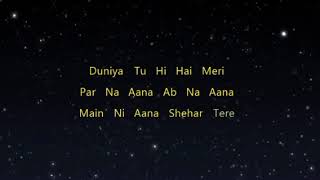 100 aadha Tera Ishq aadha Mera karaoke [upl. by Lowenstern548]