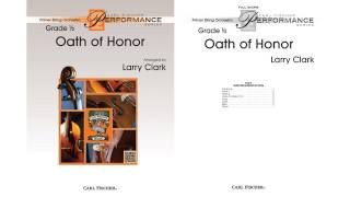 Oath of Honor PAS15 by Larry Clark [upl. by Elmaleh367]