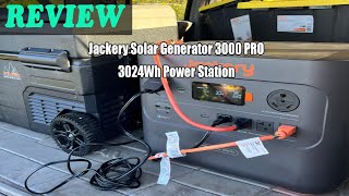 Jackery Solar Generator 3000 PRO 3024Wh Power Station Review 2024  Is It Worth The Money [upl. by Rasec]