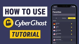 HOW TO USE CYBERGHOST VPN 🔥 Learn how to use CyberGhost on any device 👌 Tutorial [upl. by Garlanda367]