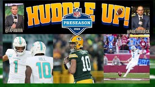 HuddleUP Inicia Pretemporada NFL 2024 TapaNava amp PabloViruega [upl. by Llenej]