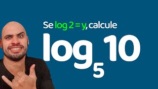 Questão de Prova  Logaritmos  Como Calcular log5 10 [upl. by Ailemak587]