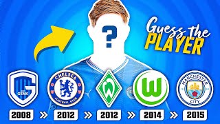 GUESS THE PLAYER BY THEIR TRANSFERS  SEASON 20232024  FOOTBALL QUIZ 2024 [upl. by Buna]