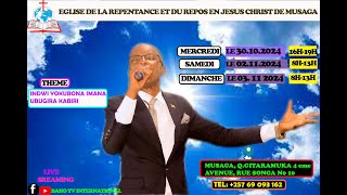 REPENTANCE MUSAGA AKARAGO SAMEDI LE 02 112024 PASTEUR OLIVIER DUSABE [upl. by Karb]