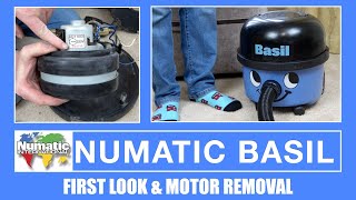 Numatic Basil Vacuum Cleaner First Look amp Motor Removal [upl. by Leonanie]