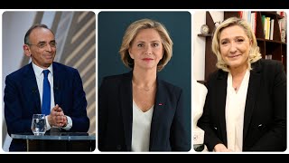 Zemmour Pécresse Le Pen  les dernières tendances dans les sondages à droite [upl. by Nybbor]