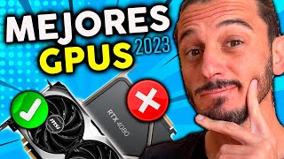 🛑Las GPU BAJAN MÁS🛑TOP Tarjetas Gráficas 2023 Calidad Precio [upl. by Leahcimluap661]