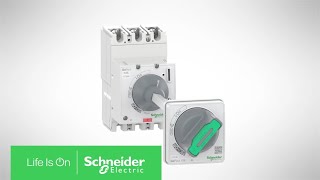 GoPact MCCB  How to Install the Extended Rotary Handle EROM MCCB 125  Schneider Electric Support [upl. by Radloff]