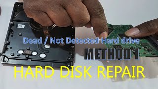 Repair Dead not Detected Desktop Internal Hard Disk  Cleaning up corrosion on Hard drive Contacts [upl. by Fini]