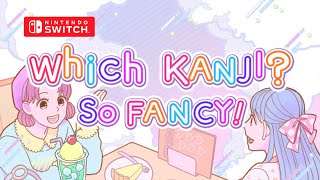 Which Kanji So Fancy Gameplay Nintendo Switch [upl. by Eitsud]